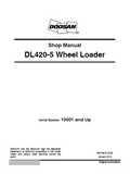 Doosan DL420-5 Wheel Loader Service Repair Manual