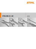 Stihl MS 311 Chainsaw Service Repair Manual