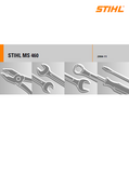 Stihl MS 460 C Chainsaw Service Repair Manual