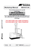 Still Wagner MX10-N Forklift Service Repair Manual