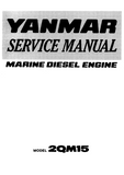 Yanmar 2QM15G Marine Diesel Engine Service Repair Manual