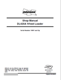 Doosan DL420A Wheel Loader Service Repair Manual