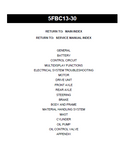 Toyota 5FBC30 Battery Forklift Service Repair Manual