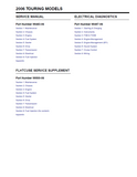 2006 Harley-Davidson FLHTI Electra Glide Standard (EFI) Service Repair Manual