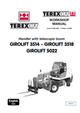 TEREX GIROLIFT 5022 TELESCOPIC HANDLER Service Repair Manual