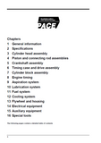 PERKINS PHASER AND 1000 SERIES MODELS YC DIESEL ENGINE Service Repair Manual