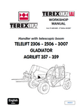 TEREX TELELIFT 2306 GLADIATOR AGRILIFT TELESCOPIC HANDLER Service Repair Manual
