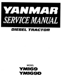Yanmar YM169 Diesel Tractor Service Repair Manual