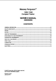 Massey Ferguson 1532 Compact Tractor Service Repair Manual