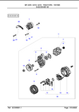 Massey Ferguson 2405 TRACTORS Service Parts Catalogue Manual (Part Number : 1637495)