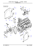 Massey Ferguson 6497 TRACTORS (->| P354021) Service Parts Catalogue Manual (Part Number : 1637445)