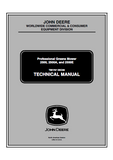 John Deere 2500E Professional Greens Mower Service Repair Manual (tm1757)
