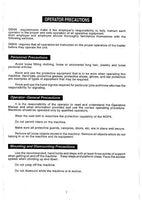 Takeuchi TL126 Crawler Loader Operator manual
