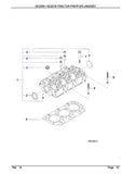 Massey Ferguson GC2310 TRACTOR (PRIOR S/N JNA25201) Parts Catalogue Manual (Part No. 651743)