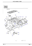 Massey Ferguson MF 330 COMBINE Parts Catalogue Manual