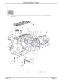 Massey Ferguson MF 430 COMBINE Parts Catalogue Manual