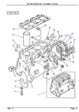 Massey Ferguson MF 398 TRACTOR, ->| B18008 Parts Catalogue Manual