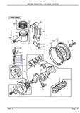 Massey Ferguson MF 398 TRACTOR, ->| B18008 Parts Catalogue Manual