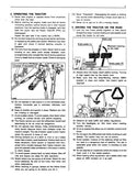 Kubota B6200HST Tractor Operator manual