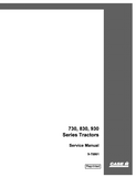 CASE IH 930 Series Tractor Service Repair Manual