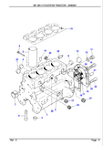 Massey Ferguson MF 384 V FOOTSTEP TRACTOR Parts Catalogue Manual