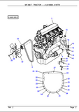 Massey Ferguson MF 390 T TRACTOR (->| B18008) Service Parts Catalogue Manual (Part Number : 819776)