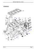 Massey Ferguson MF 394 H TRACTOR Parts Catalogue Manual