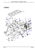 Massey Ferguson MF 384 S TRACTOR (->| 30/09/93) Parts Catalogue Manual
