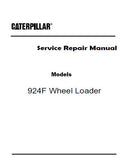 Caterpillar Cat 924F Wheel Loader (Prefix 4YN) Service Repair Manual (4YN00001 and up)