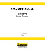New Holland E145C EVO Crawler excavator LC version (TIER 3) Service Repair Manual