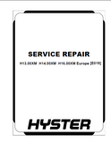 Hyster E019 (H12.00XM-12EC Europe) Forklift Service Repair Manual