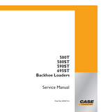 CASE 590ST Backhoe Loader Service Repair Manual