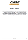 CASE 580SN Two-Wheel Drive (2WD) TIER 3 Tractor Loader Backhoe Service Repair Manual
