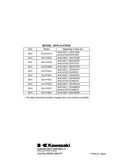 2011 KAWASAKI KLX110DB Service Repair Manual
