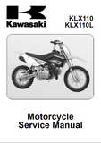 2011 KAWASAKI KLX110DB Service Repair Manual