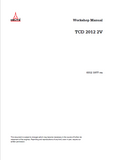 Deutz Fahr TCD 2012 2V Engine Service Repair Manual