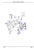 Massey Ferguson MF 174 F TRACTOR Parts Catalogue Manual