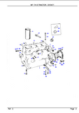 Massey Ferguson MF 174 S TRACTOR Parts Catalogue Manual