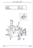 Massey Ferguson MF 174 TRACTOR Service Parts Catalogue Manual (Part Number : 1424831)