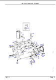 Massey Ferguson MF 194 S TRACTOR Parts Catalogue Manual