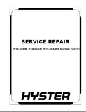 Hyster G019 (H13.00XM Europe) Forklift Service Repair Manual