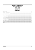 Massey Ferguson ZT29 Zero Turn Mower Service Repair Manual