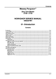Massey Ferguson ZT29 Zero Turn Mower Service Repair Manual