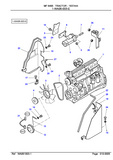Massey Ferguson 6485 TRACTOR Service Parts Catalogue Manual (Part Number : 1637434)