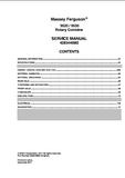 Massey Ferguson 9530 Rotary Combine Service Repair Manual