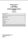 Massey Ferguson 9690 Rotary Combine Service Repair Manual
