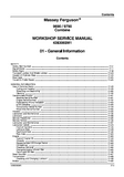 Massey Ferguson 9790 Rotary Combine Service Repair Manual