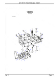 Massey Ferguson MF 175 TRACTORS (GB) Service Parts Catalogue Manual