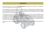 Kioti Daedong EX45 Tractor Operator manual (German)