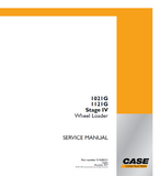CASE 1121G Stage IV Wheel Loader Service Repair Manual